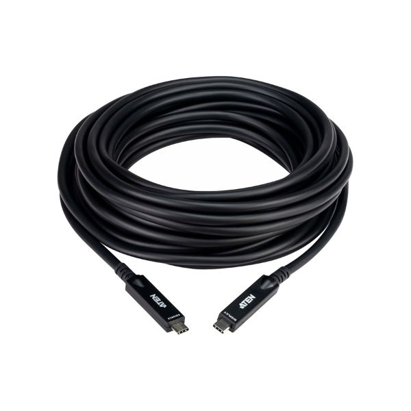 UE3410F ATEN - Cáp quang USB-C Ultra HD 10 m